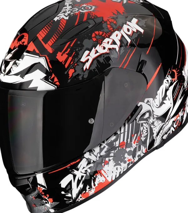Scorpion Integraalhelmen-EXO-491 pector Back/Red