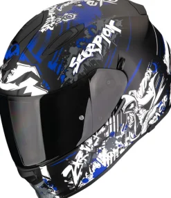 Scorpion Integraalhelmen-EXO-491 pector att Back/Bue