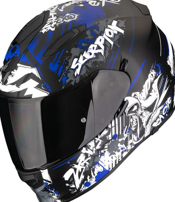 Scorpion Integraalhelmen-EXO-491 pector att Back/Bue