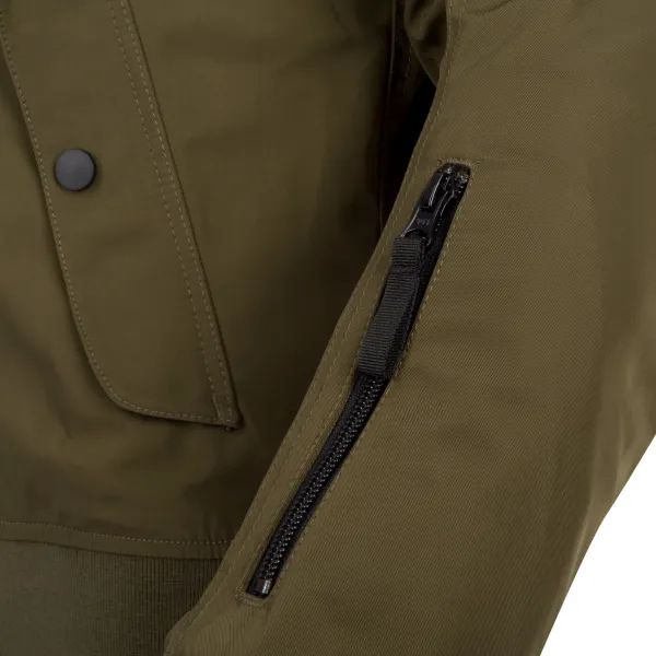 Segura Motorjassen-Vevet Vented otorja Khaki