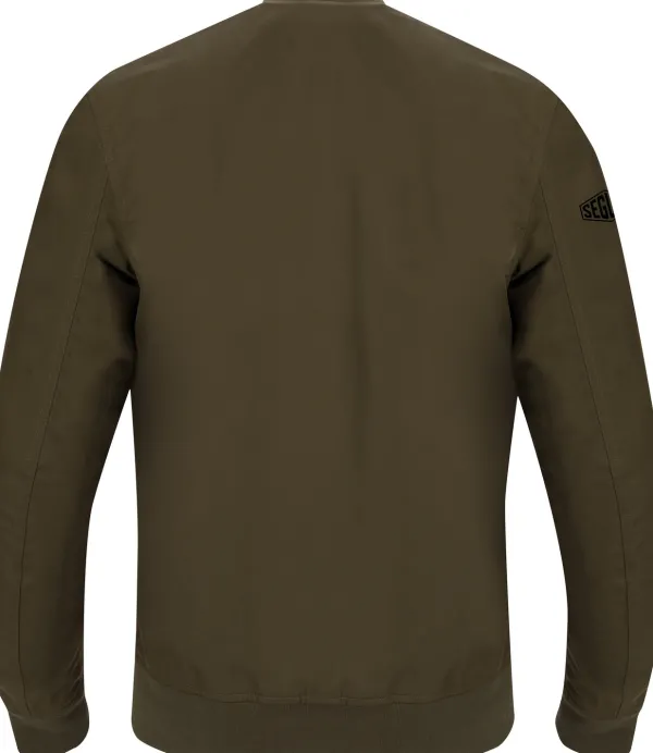 Segura Motorjassen-Vevet Vented otorja Khaki