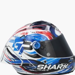 Shark Integraalhelmen|Bluetooth Helmen-Aeron-GP FI #1 Repica Zarco ignature WKB