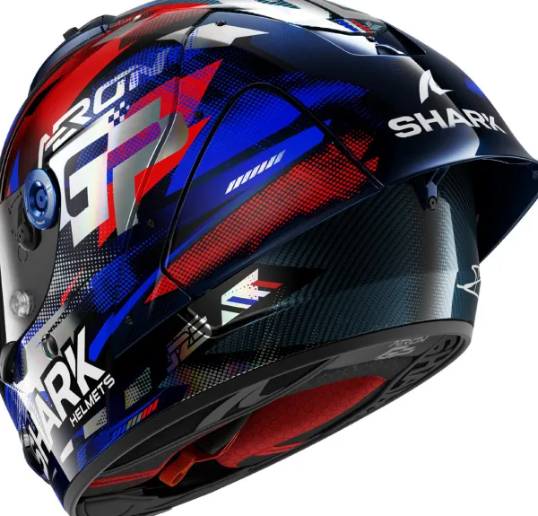 Shark Integraalhelmen|Bluetooth Helmen-Aeron-GP FI #1 Repica Zarco Gp De France DBU