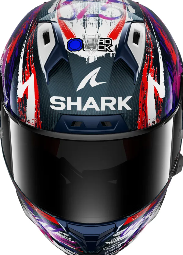Shark Integraalhelmen|Bluetooth Helmen-Aeron-GP FI #1 Repica Zarco ignature DWV