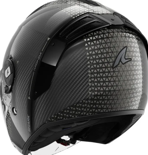 Shark Helmen Met Zonnevizier|Bluetooth Helmen-R Jet Carbon Ikonik DKU