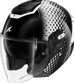 Shark Helmen Met Zonnevizier|Bluetooth Helmen-R Jet tride KWK