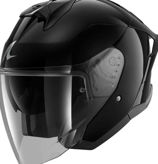 Shark Jethelmen|Bluetooth Helmen-kwa JET CUP Bank BK