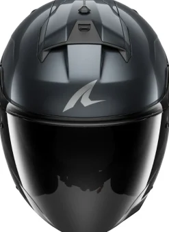 Shark Jethelmen|Bluetooth Helmen-kwa JET Dark hadow at B16