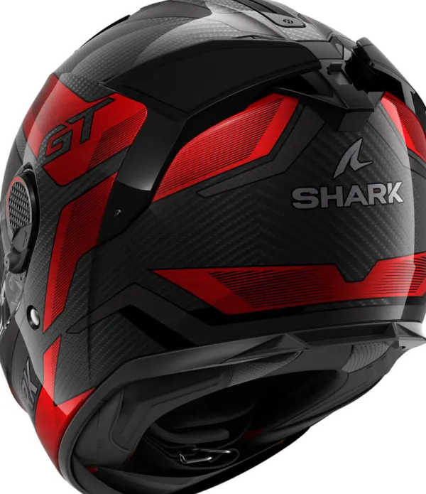 Shark Helmen Met Zonnevizier|Race Helmen-partan GT Pro Rito Carbon Red Chroe DRU