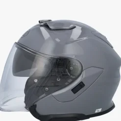 Shoei Helmen Met Zonnevizier|Bluetooth Helmen-J-Cruie 3 Baat Grey