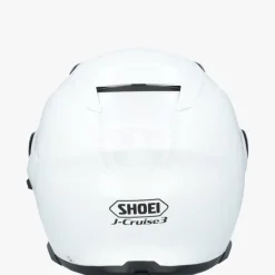 Shoei Helmen Met Zonnevizier|Bluetooth Helmen-J-Cruie 3 White
