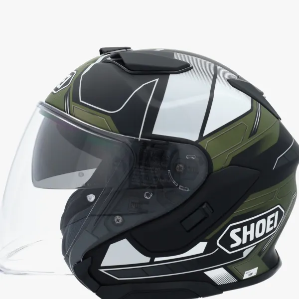 Shoei Helmen Met Zonnevizier|Bluetooth Helmen-J-Cruie 3 Whizzy TC-11