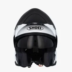 Shoei Systeemhelmen|Helmen Met Zonnevizier-Neotec 3 White