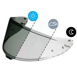 Shoei Vizieren-NXR 2 / X-SPR (CWR-F2PN) Photochromic Visor