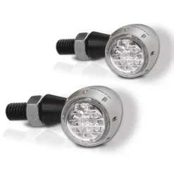 Barracuda Motor Onderdelen-S-Led B-Lux Silver (Pair) N1001/BSA