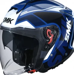 SMK Jethelmen-GTJ Tourer Bue/White