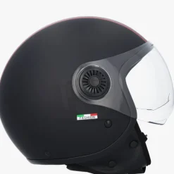 DAMES VITO Vespa Helmen|Jethelmen-Jet oreto Fahion at Zwart