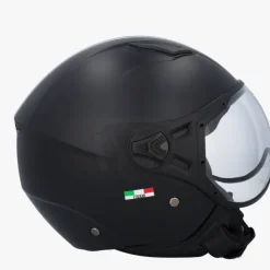 DAMES VITO Vespa Helmen|Jethelmen-Jet oda atzwart Back Edition